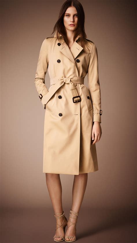 brown thomas burberry coat|BURBERRY Kensington Trench Coat .